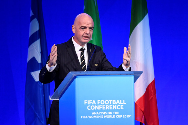 ▲▼國際足球總會（FIFA）主席因凡蒂諾（Gianni Infantino）。（圖／路透）