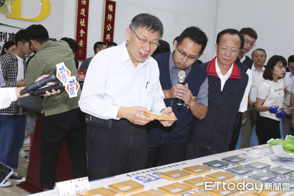 ▲▼柯文哲嘉勉臺北市政府警察局破獲「跨國走私海洛英毒品集團」頒獎典禮暨記者會-柯文哲。（圖／記者黃克翔攝）