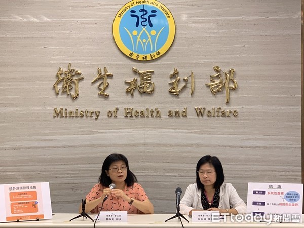 ▲食藥署食品組組長蔡淑貞,技正白美娟。（圖／記者嚴云岑攝）