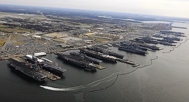 ▲▼諾福克海軍基地。（圖／拍攝自維基百科）
