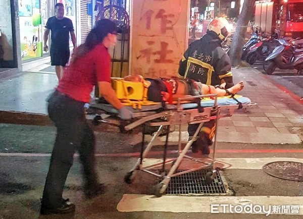 ▲▼台北市萬華西藏路驚傳有女子墜樓意外。（圖／記者黃彥傑攝）