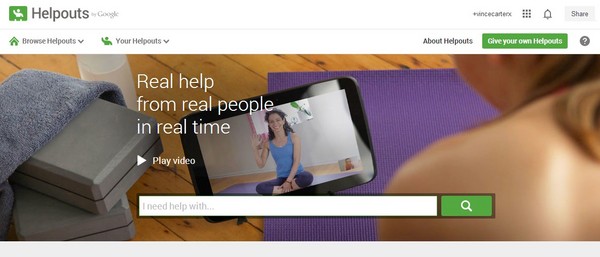 Google,谷歌,視訊諮詢,知識平台,Helpouts
