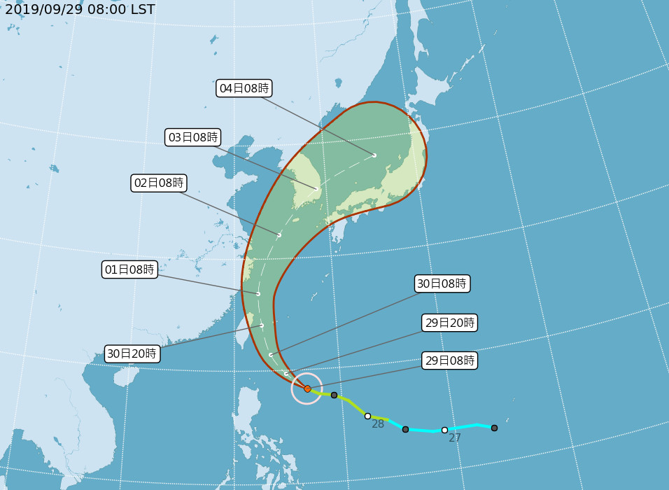 天氣圖。（圖／氣象局）