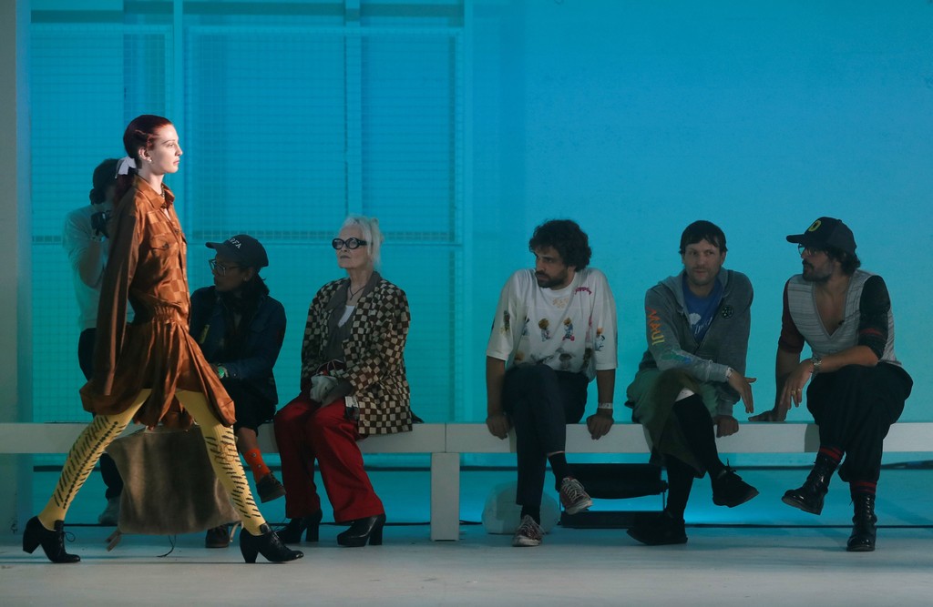 ▲▼ 巴黎時裝周／Andreas Kronthaler for Vivienne Westwood 2020春夏系列大秀。（圖／路透）
