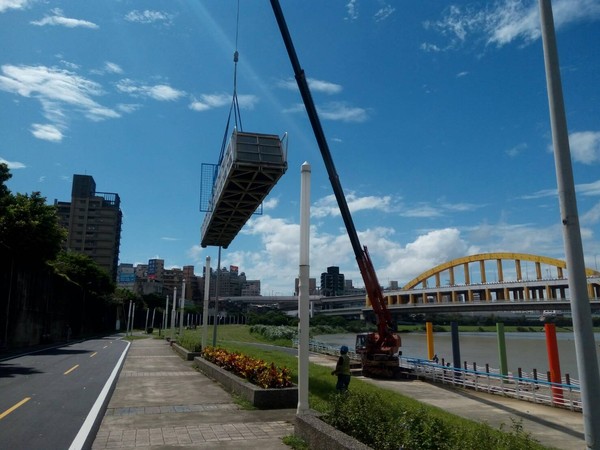 ▲▼ 米塔颱風來襲，北市河濱啟動防颱撤離。（圖／水利處提供）