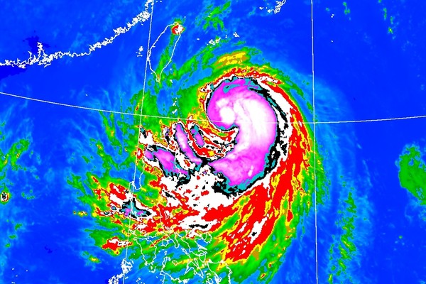 ▲▼晚班。（圖／中央氣象局、翻攝NOAA、RAMMB）