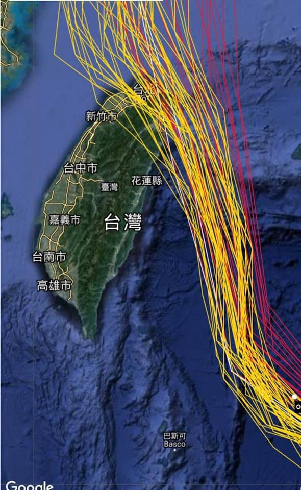 米塔颱風。（圖／翻攝賈新興臉書）