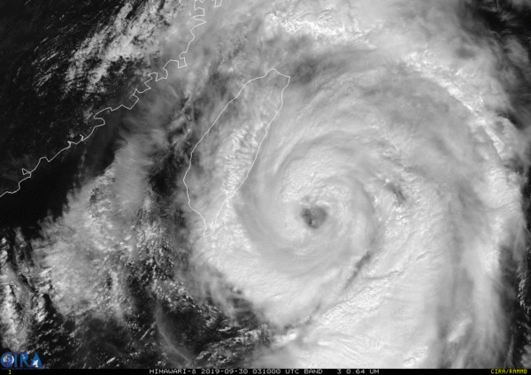 米塔颱風。（圖／翻攝RAMMB）