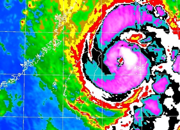 ▲▼米塔颱風。（圖／中央氣象局、翻攝NOAA）