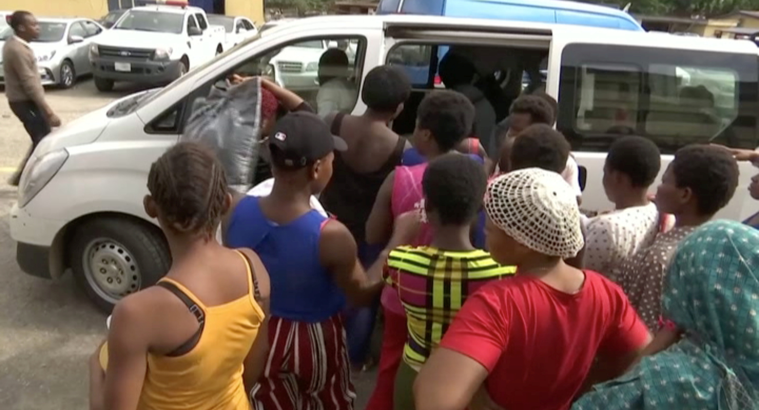 ▲奈及利亞有19位遭囚禁的孕婦被警方救出。（圖／路透）