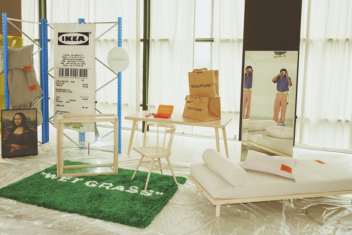 ▲Virgil Abloh X IKEA「MARKERAD」系列。（圖／翻攝自IG@supreme_leaks_news、@virgilabloh、IKEA）