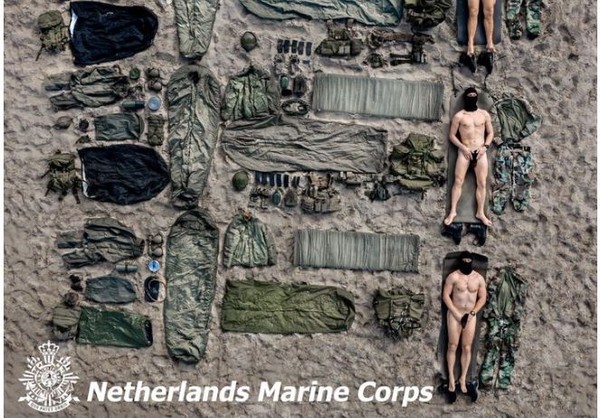 ▲▼荷蘭海軍陸戰隊開箱文。（圖／翻攝自推特／korpsmariniers）