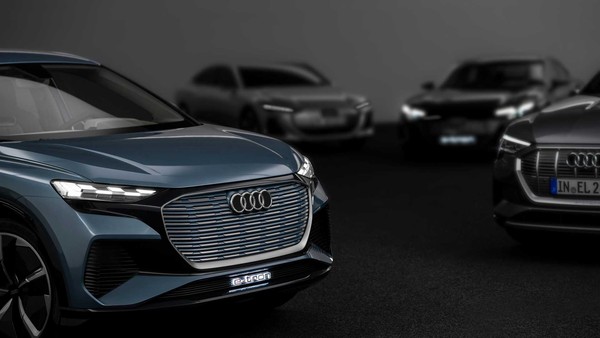▲Audi預告電動概念車，並具有4種模組化平台。（圖／翻攝自Audi）