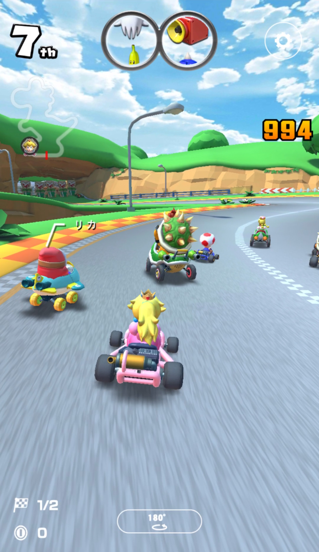 ▲▼遊戲《Mario Kart Tour》。（圖／翻攝自《Mario Kart Tour》遊戲畫面。）
