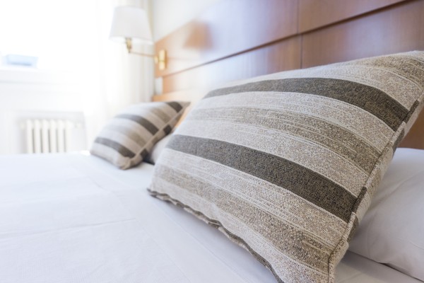 ▲▼臥室,床鋪,床單,枕頭。（圖／pixabay）