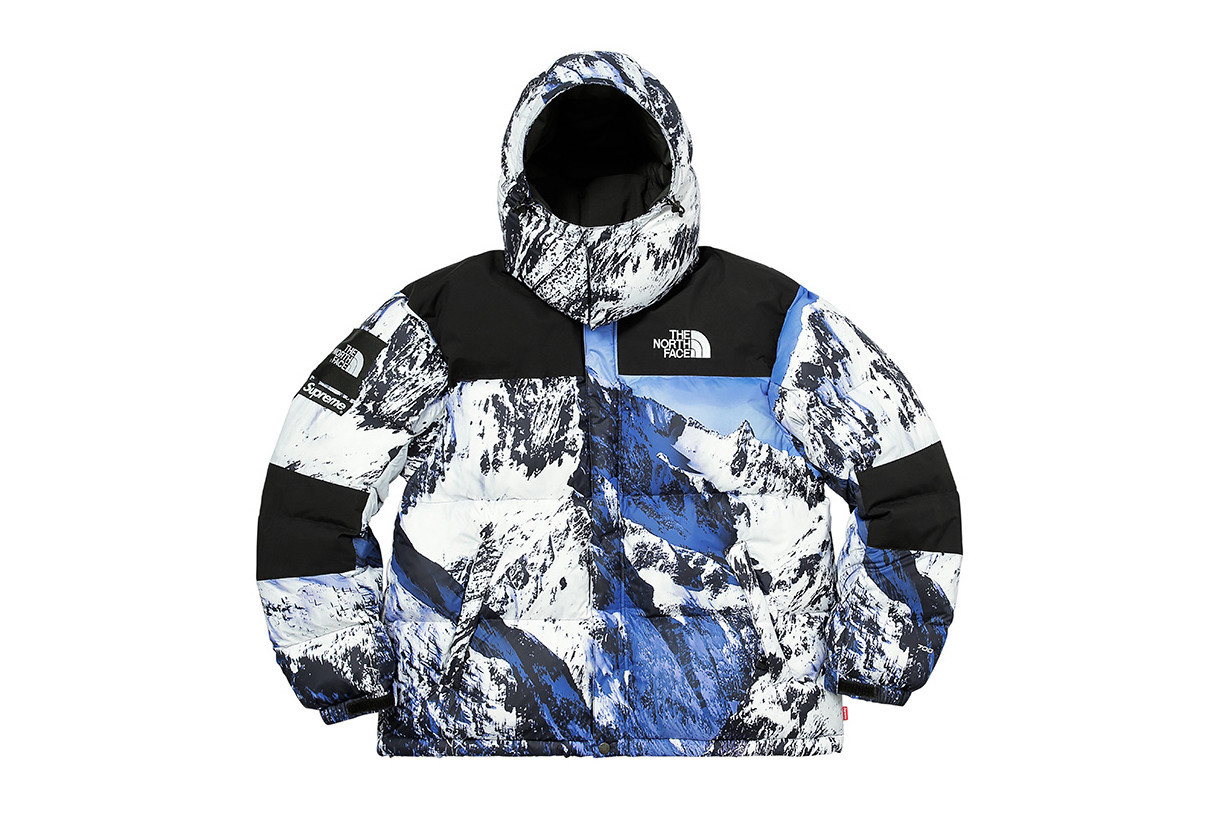 ▲FIRST DOWN USA 限量重製雪山外套。（圖／翻攝自Supreme、FIRST DOWN USA、BEAMS）