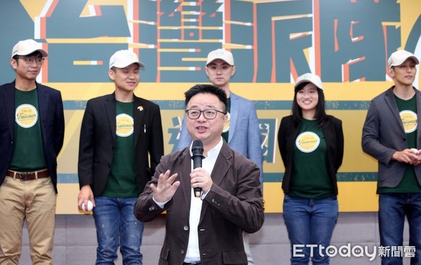 ▲▼民進黨台灣派對青年連線記者會 八位首次參選立委參選人。（圖／記者屠惠剛攝）