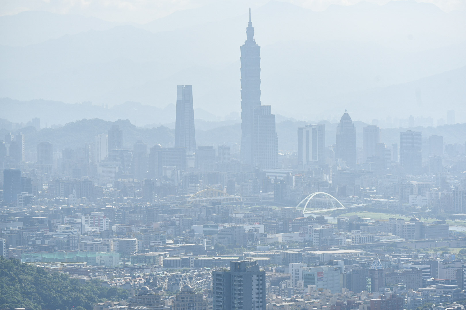 ▲台北市,房價,空污,空氣品質。（圖／記者林敬旻攝）