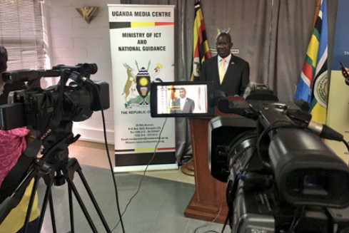 ▲烏干達廉政部長宣佈同志皆處死刑。（圖／推特@Uganda Media Centre）