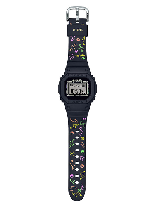 ▲《精靈寶可夢》X BABY-G 25周年紀念錶款。（圖／翻攝自BABY-G、Bandai）