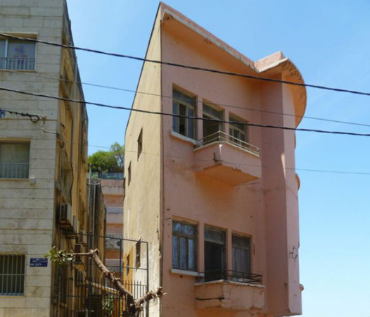 ▲黎巴嫩出現最薄建築 。（圖／翻攝自spatiallyjustenvironmentsbeirut）