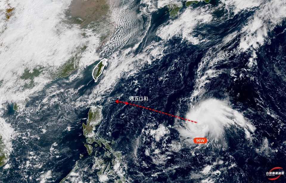 ▲▼天氣。（圖／翻攝自天氣粉專台灣颱風論壇）