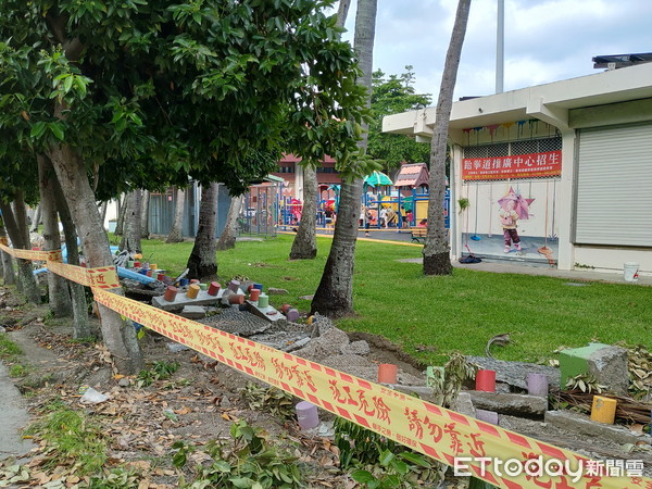 ▲台東縣立體育場重新規劃臨停空間供民使用             。（圖／記者楊均典翻攝）