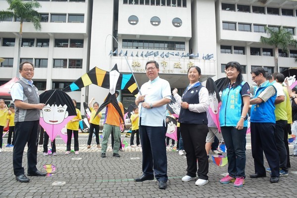 ▲2019桃園國際風箏節，首創空中劇場，難得一見！（圖／市府提供）