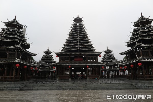 ▲▼萬和鼓樓,風雨橋,天后宮,懷化芷江,芷江,湖南好好走。（圖／記者陳政錄攝）