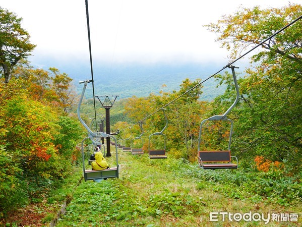 ▲夏季開放的月山滑雪場。（圖／記者王彥甯攝）