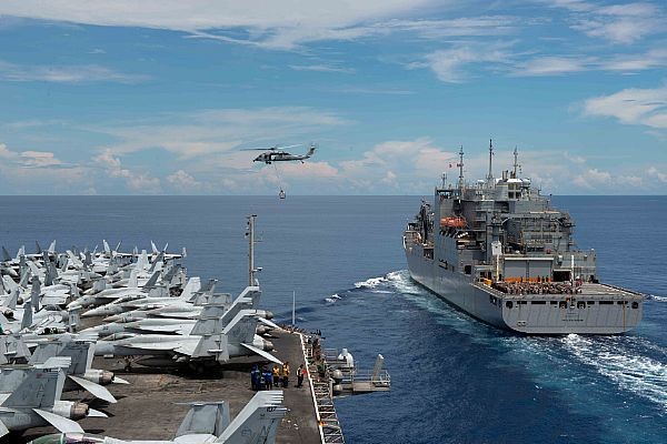 ▲美國、菲律賓與日本進行兩棲聯合軍事演習。（圖／取自United States Navy）