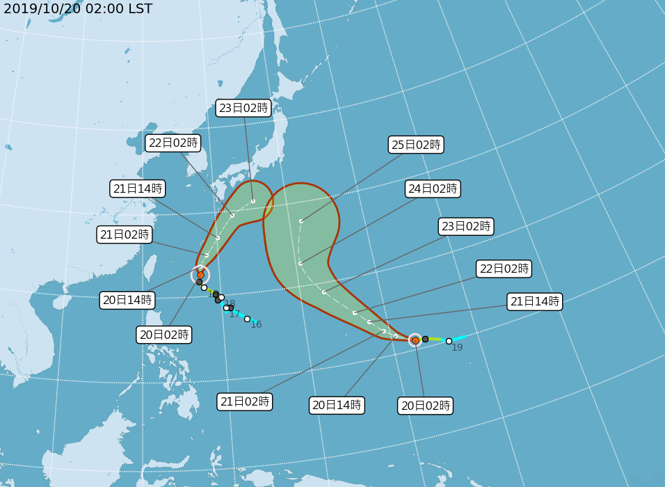 天氣圖。（圖／氣象局）