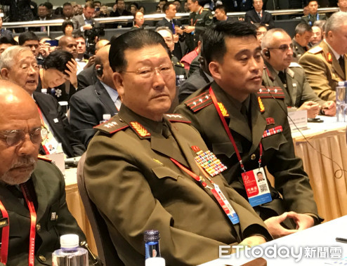 ▲北韓人民武力省副相金亨龍。（圖／記者任以芳攝）