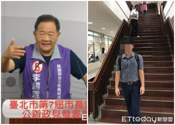 ▲▼小編北院告李錕欠薪。（圖／翻攝台北市選舉委員會、記者羅志華攝）