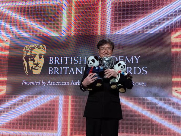 ▲▼成龍獲頒BAFTA。（圖／成龍提供）