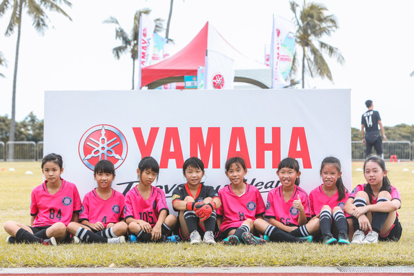 ▲第十一屆YAMAHA CUP，太陽體育(粉)。（圖／台灣山葉機車提供） 