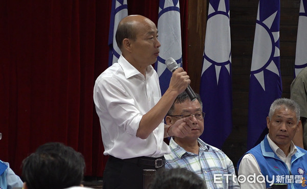 ▲國民黨總統參選人韓國瑜澎湖    。（圖／記者洪正達攝）