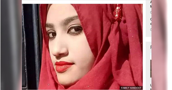 受害的19歲少女努斯拉特。（圖／翻攝自BBC）