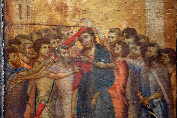 ▲▼2019年9月24日,文藝復興時期的大師契馬布埃（Cimabue）消失已久的畫作《受嘲弄的基督》（Christ Mocked）被發現。（圖／路透）