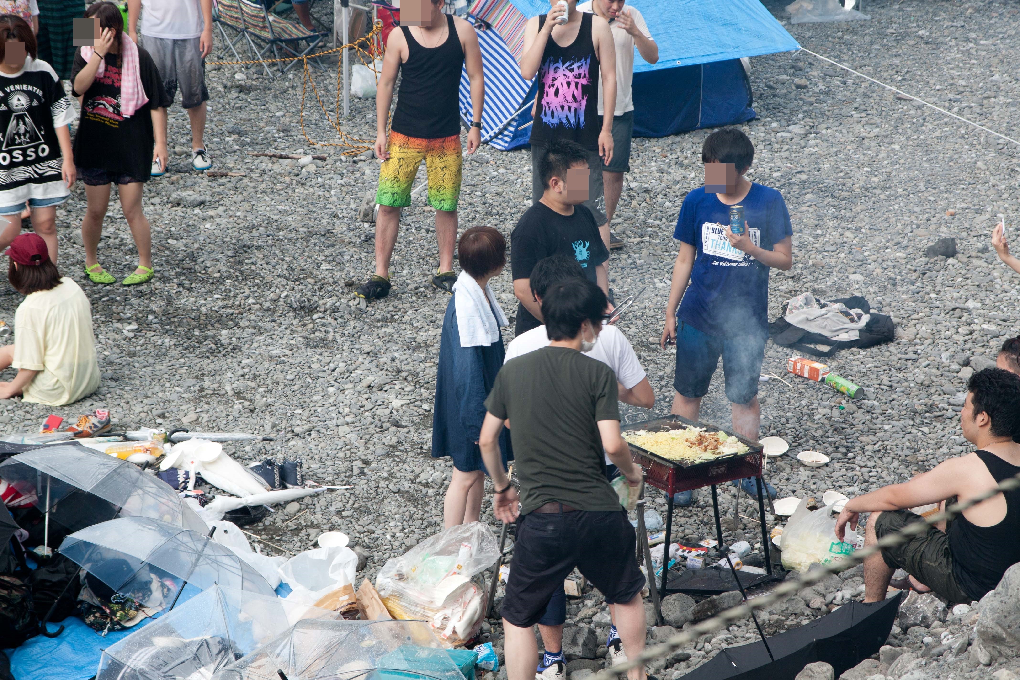 ▲日本團體露營聚會。（圖／魚漿先生提供，請勿隨意翻拍，以免侵權。）