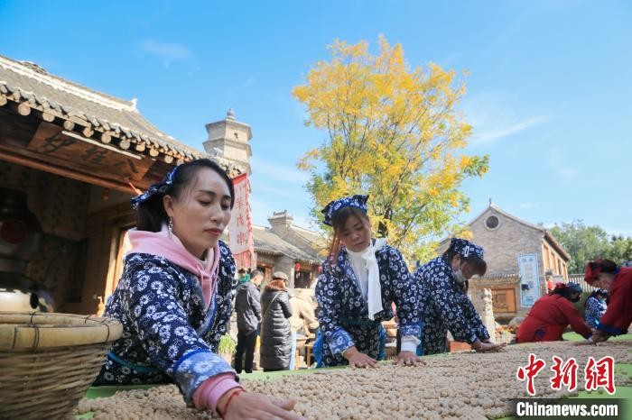 ▲河南濟源王屋山土饃。（圖／翻攝自《中新社》）