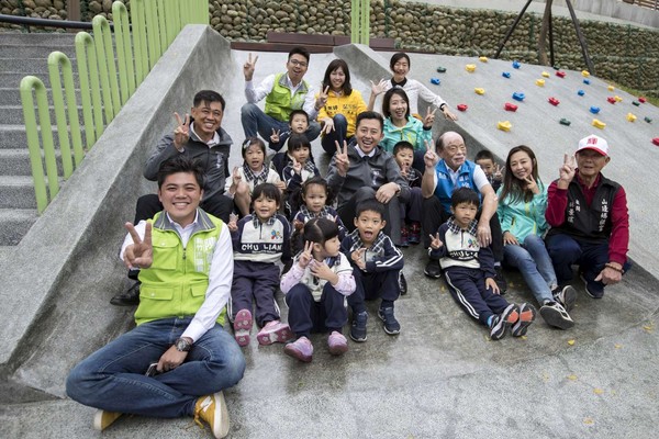 ▲竹蓮市場旁的南大公園改善工程完工啟用。（圖／新竹市政府提供）