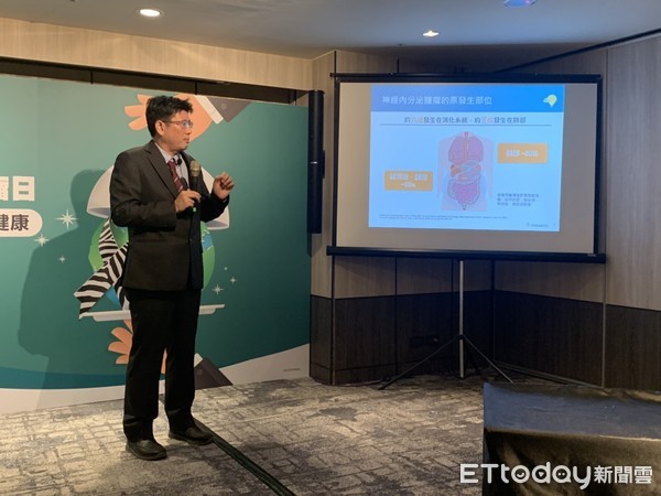 ▲腹脹驚見腫瘤塞滿「80%肝臟」　NET如斑馬平均體內躲7年。（圖／記者嚴云岑攝）