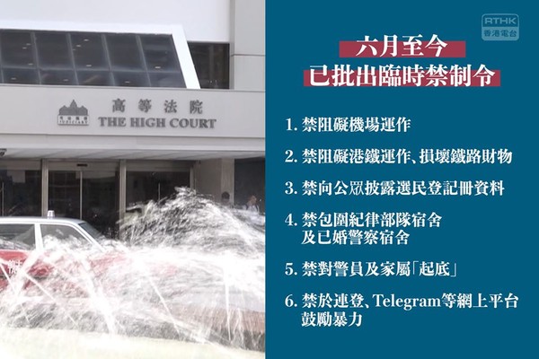 ▲禁止在連登、Telegram煽動暴力！　香港高院頒布「臨時禁制令」。（圖／翻攝香港電台）