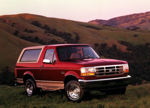 ▲1996年Ford Bronco。（圖／翻攝自Ford）