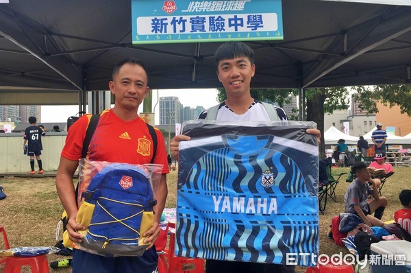 ▲第十一屆YAMAHA CUP，新竹實驗中學教練詹前斌、劉義善。（圖／記者顏如玉攝）