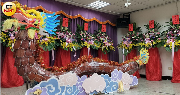 精心打造的烏魚子龍非常吸睛。（攝影／高靜玉）