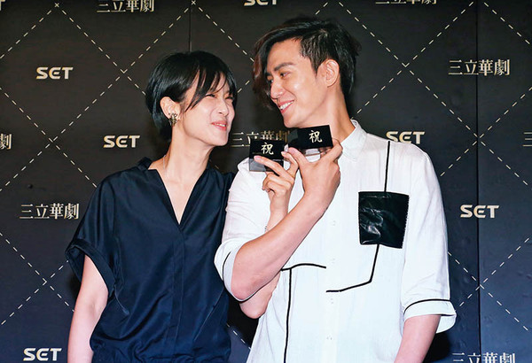 因拍攝電視劇《愛上哥們》，陳楚河與賴雅妍組成「杜琵CP」，粉絲都看好兩人假戲真做。（圖／報系資料庫）
