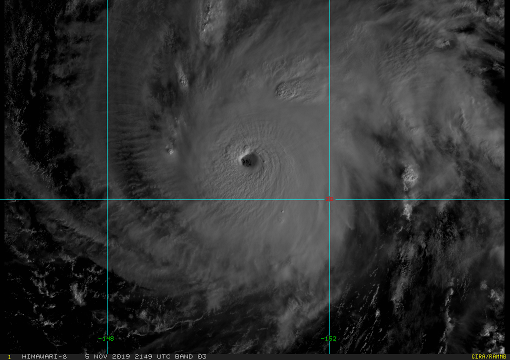 哈隆颱風。（圖／RAMMB）