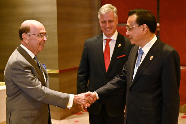 ▲美國商務部長羅斯出席曼谷經貿高峰會。（圖／路透社）